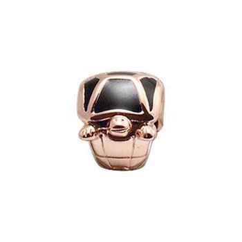 Christina Collect Turtle enamel pink gold plated